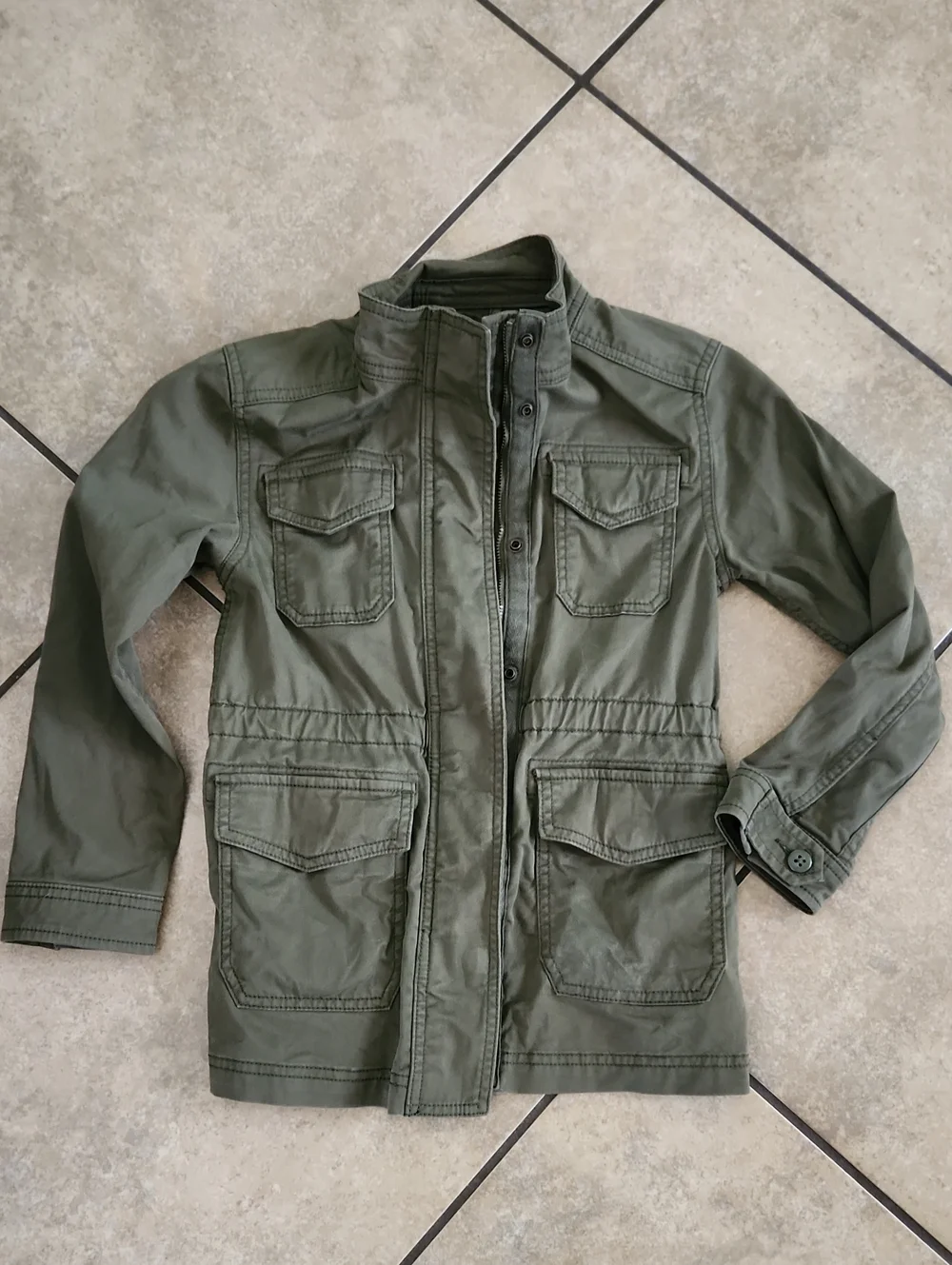 GAP Girls Olive Green Utility Jacket